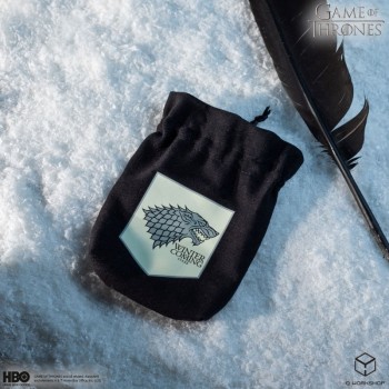 Game of Thrones. Stark kauliukų maišelis Q-Workshop